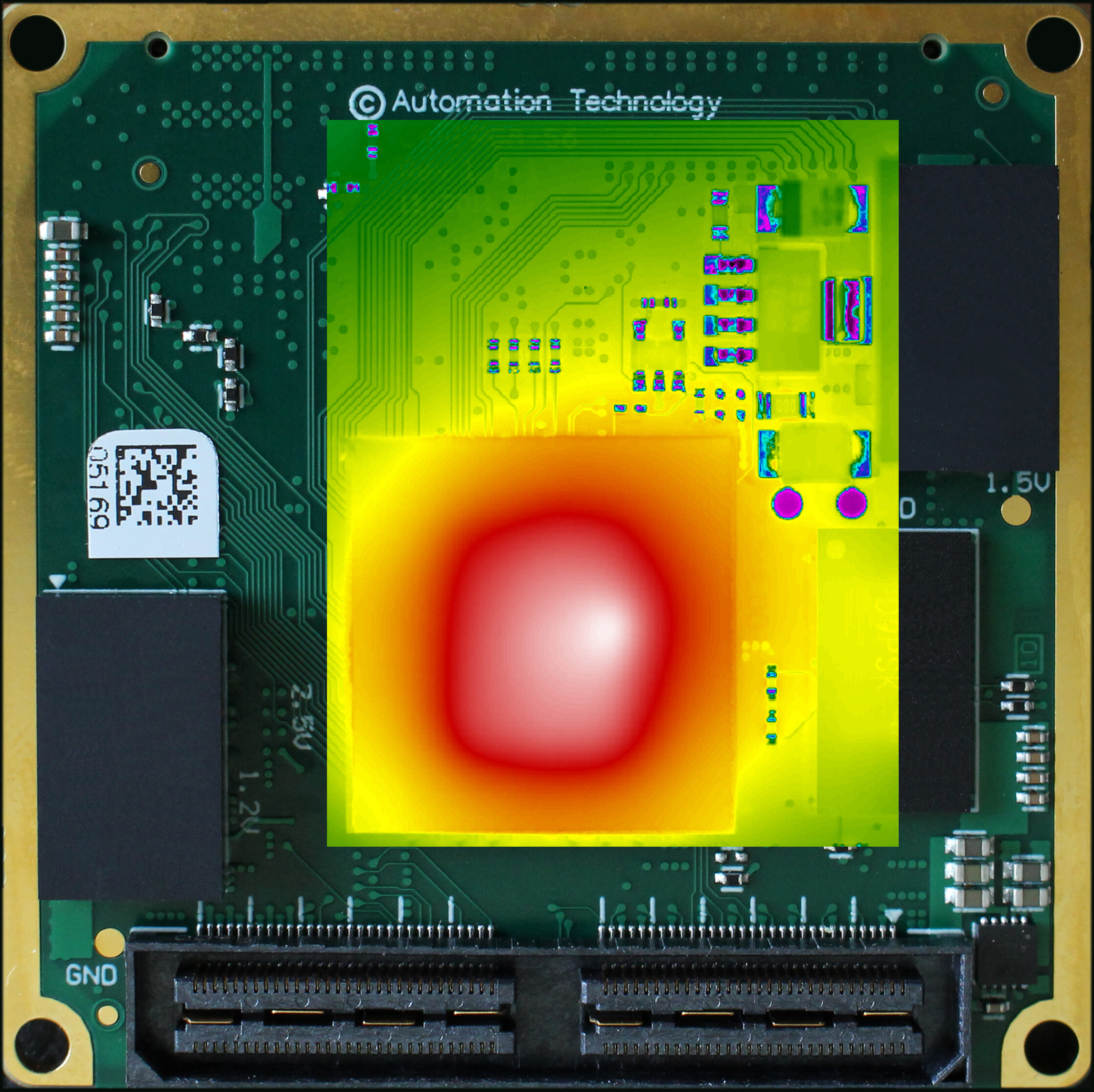 Reliable PCB Inspection with AT's IRSX Smart Infrared Camera